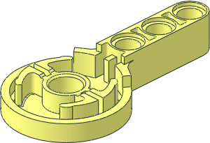 Technic Beam  3 with Rotation Joint 3 Socket