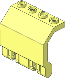 Hinge Panel  2 x  4 x  3.333 Locking