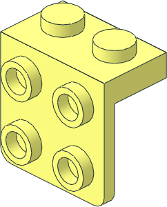 Bracket  1 x  2 -  2 x  2 Down