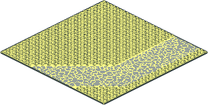 Baseplate 32 x 32 Road 9-Stud Driveway with Grey Crazy Paving