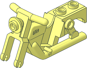 Bike  2 Wheel Motorcycle Frame  3 x  6 x  3 (Complete)