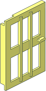 ~Door  1 x  4 x  5 with  6 Panes