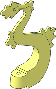 Animal Dragon Tail Oriental