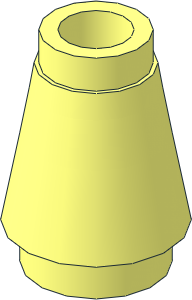 =Cone  1 x  1 with Stop