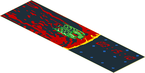 Sticker  1.6 x  5.7 with Red "00:15:10" and Planet