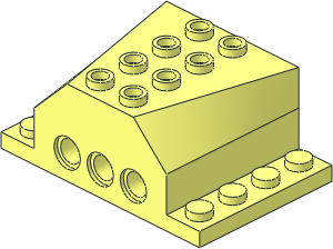 Wedge  4 x  4 with  1 x  4 Side Plates