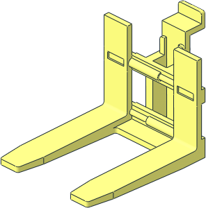 Forklift Forks  4 x  7