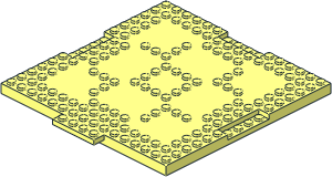 Plate 16 x 16 x  0.667