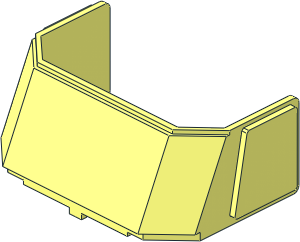 Glass for Windscreen  4 x  6 x  4 Cab with Hinge