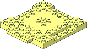 Plate  8 x  8 x  0.667