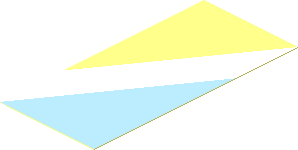 Sticker  3.9 x  1.8 with Maersk Blue/White Diagonal Up Right