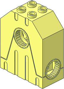~Technic Gearbox  2 x  4 x  4 Base