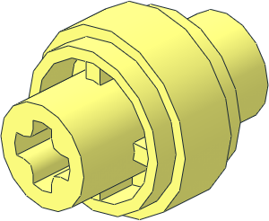 ~Technic Gearbox  2 x  4 x  4 (Axle 1)
