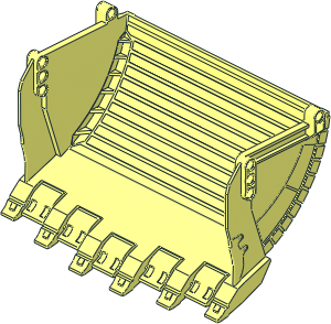 Technic Excavator Bucket 19 x 12