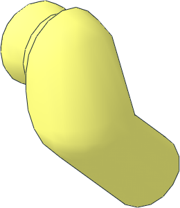 ~Minifig Arm Right Dual Mould