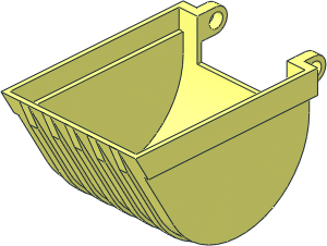 Technic Excavator Bucket  6 x  9