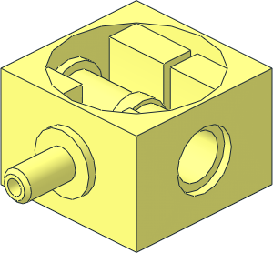~Technic Pneumatic Cylinder 2 x 2 Base Type 1