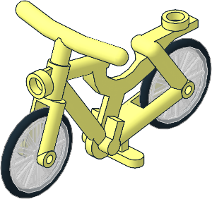Minifig Bicycle (Complete)
