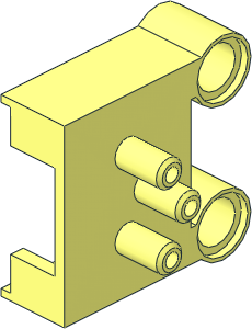~Technic Pneumatic Valve with Pegholes Casing