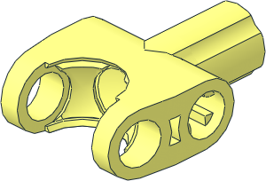 ~Technic Connector  2 x  3 with Ball/Axle Socket with Rubber Insert