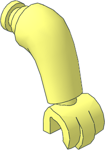 ~Figure Duplo Arm Left Forward Bent