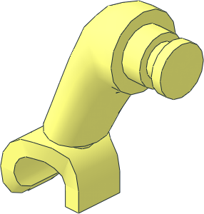 ~Figure Duplo Arm Right Forward Bent