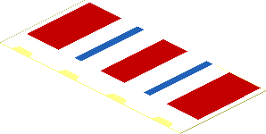 Sticker  1.6 x  3.5 with Window Curtain