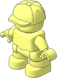 Figure Duplo Child Boy with Cap