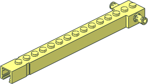 Crane Arm Outside Wide with Fixed Pins
