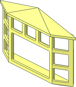 ~Window Bay for Panel  2 x 10 x  7