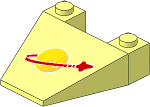 Wedge  4 x  4 with Classic Space Pattern