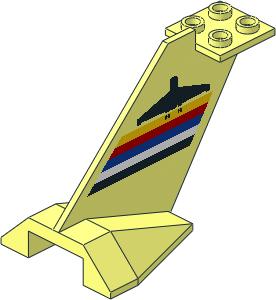 Tail Plane with Airport Classic Pattern