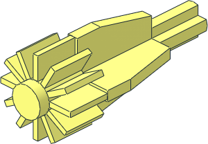 Plane Jet Engine Centre