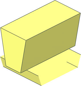 ~Technic Tread Crawler Wedge Shaped Segment Straight