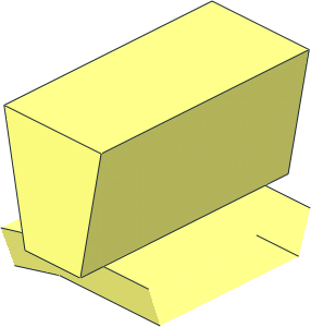 ~Technic Tread Crawler Wedge Shaped Segment Transition