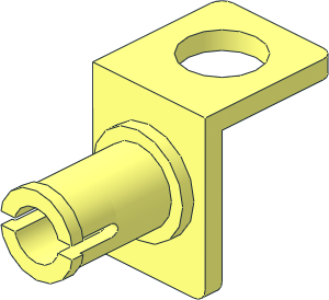 Bracket  1 x  1 -  1 x  1 with Pin
