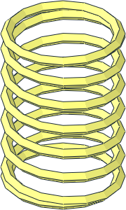 ~Spring for Technic Shock Absorber 11L/9L (2/3 Compressed)