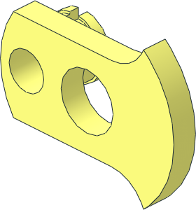 Train Steam Drive Rod Holder