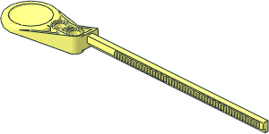 Technic Bionicle Rhotuka Spinner Ripcord 12L with Hand Grip