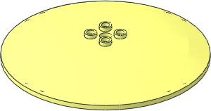 =Dish 10 x 10 Inverted